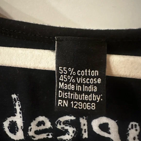 Desigual heart and flower tank size m/l valentines grunge Y2K - Picture 3 of 3